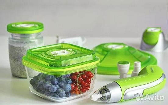 Вакуумные контейнеры с насосом Vacsy Вакси Цептер