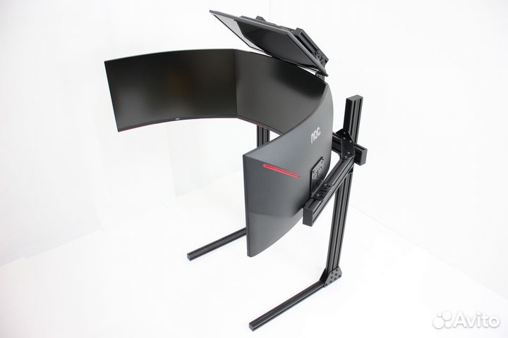 Стойка для четырех мониторов регулируемая