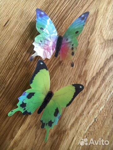Бабочки для декора 3D