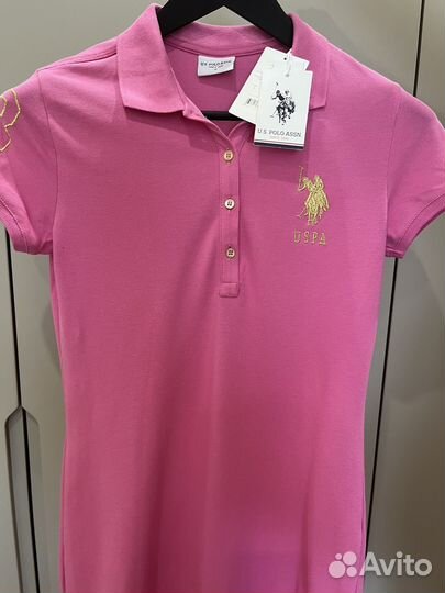 Платье рубашка us polo