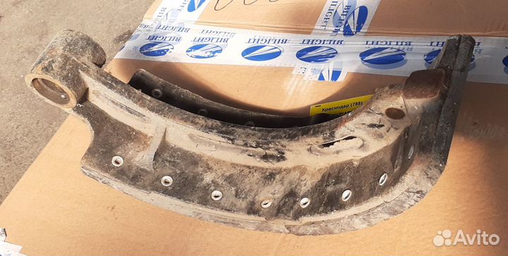 Колодки тормозные урал