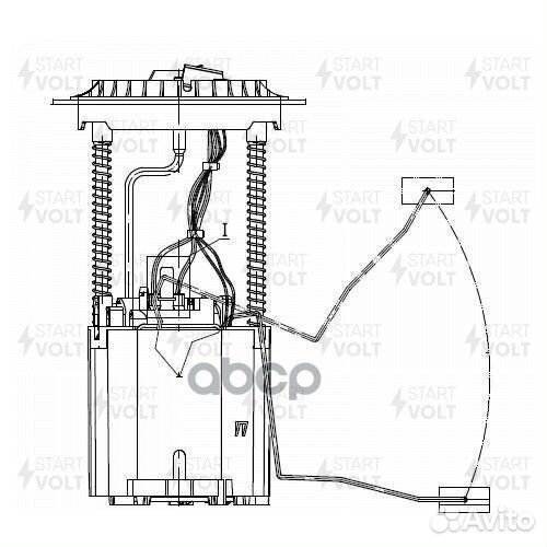 Модуль топливного насоса Mercedes-Benz ML W164