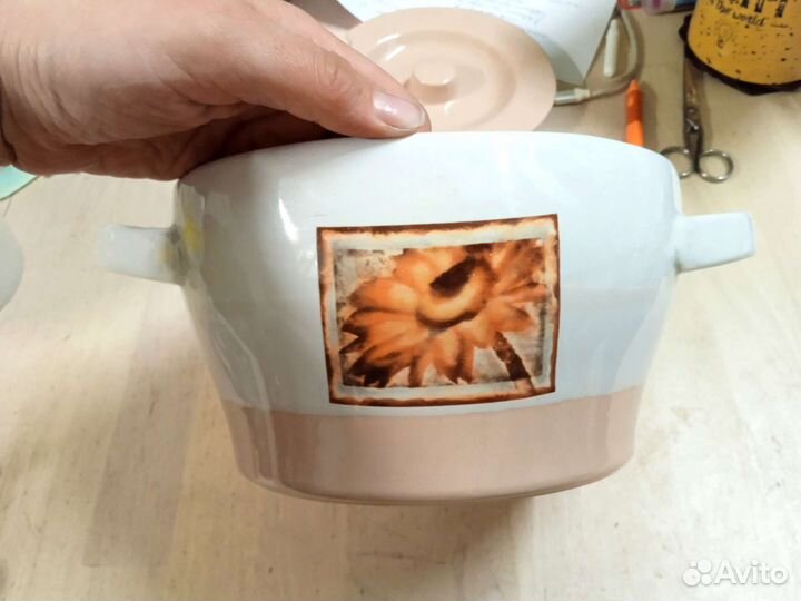 Керамическая кастрюля 2,3л