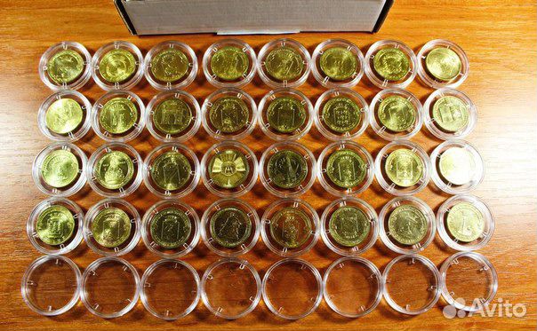 Капсулы,планшеты для монет