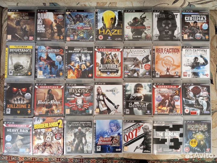 Диски Sony PS3/PS4