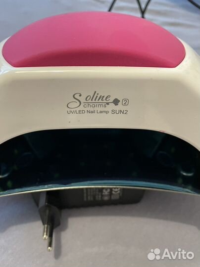 Led лампа для ногтей маникюра новая