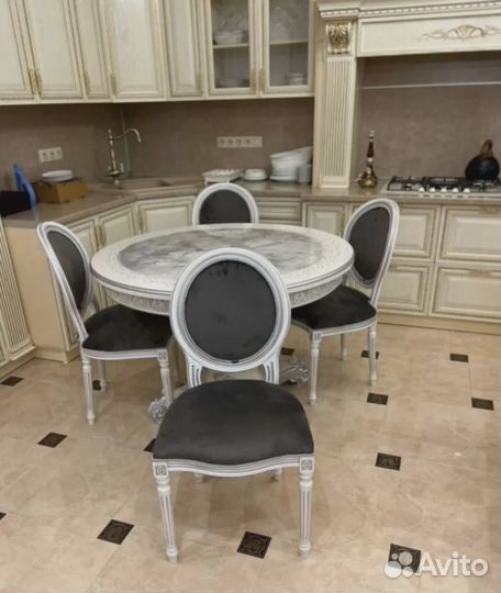 Кухонный стол стулья обеденная группа