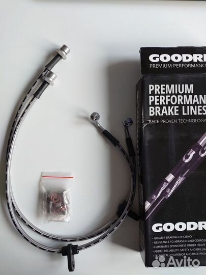 Goodridge Армированные тормозные шланги Mazda 6 GH