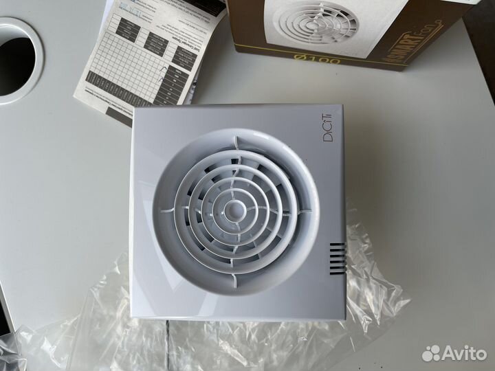 Вентилятор осевой вытяжной DiCiTi aura 4C MR