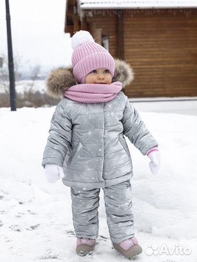Зимний костюм для девочки 110