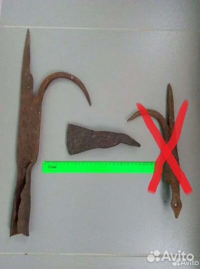 Пожарный багор и топор