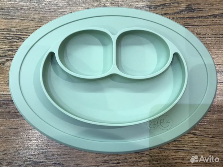 Силиконовая тарелка детская ezpz