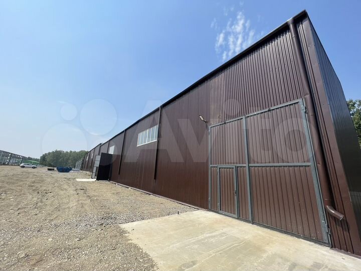 Складские помещения от 300 м² до 1200 м²