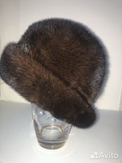 Шапка норка новая
