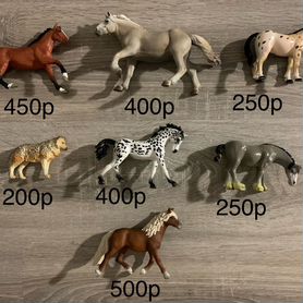 Лошади фигурки игрушки Schleich и Collecta