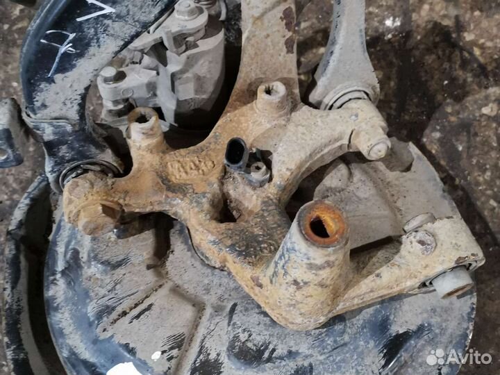 Задняя левая цапфа Skoda Octavia A5