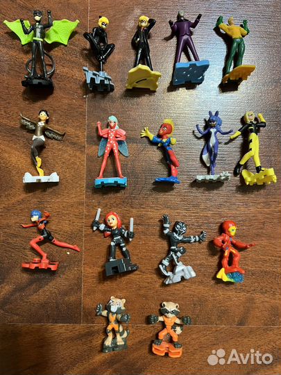 Коллекция из киндер marvel марвел дисней disney