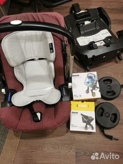 Автолюлька-коляска Doona с базой isofix