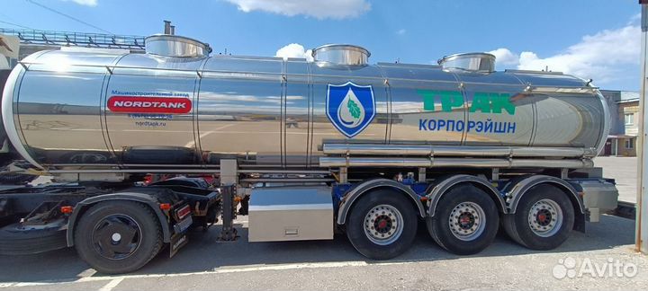 Полуприцеп пищевая цистерна Nordtank NT ППТЦ 23, 2021