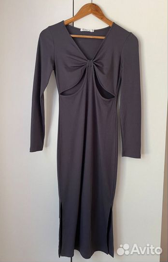 Платье лапша длинное