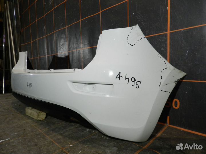 Бампер задний - LADA Kalina