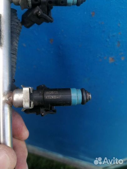 Топлевная рампа с форсунка на priora