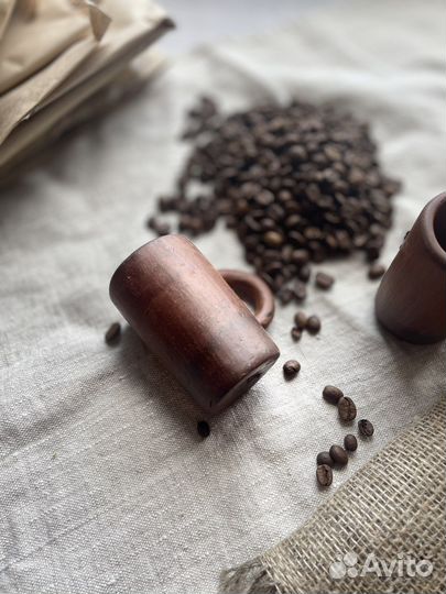 Кофейные чашки. Натуральная глина. Ручная работа