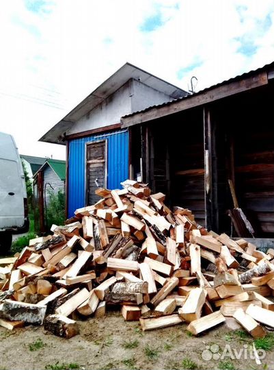 Дрова Березовые в наличии в Выборге