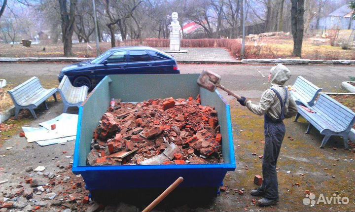 Вывоз мусора контейнер