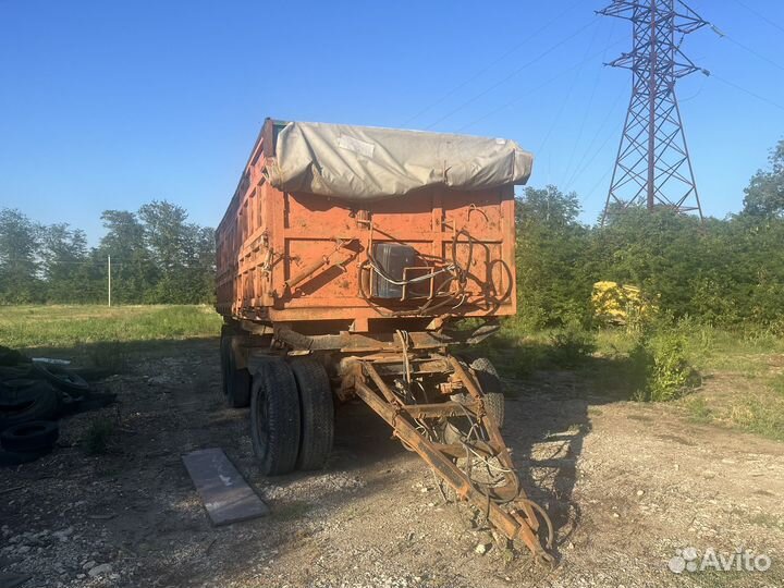 Прицеп самосвальный СЗАП 8527, 1989