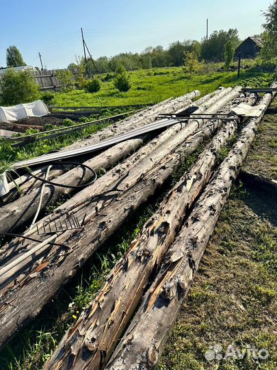 Круглый лес(полухлысты)диаметр от 20(12шт)