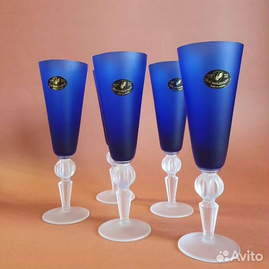 Набор 4 фужера Гусь-хрустальный