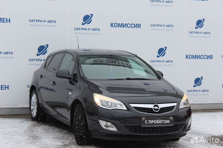 Opel Astra 1.6 AT, 2012, 115 000 км