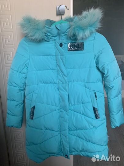 Пальто для девочки зима 122