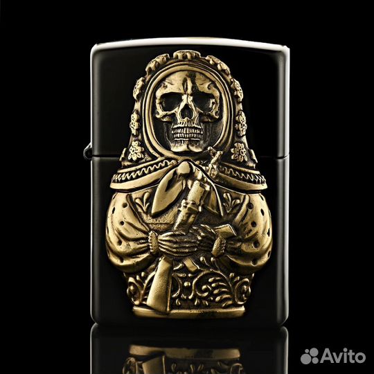 Зажигалка Zippo - Матрёшка: ак-47