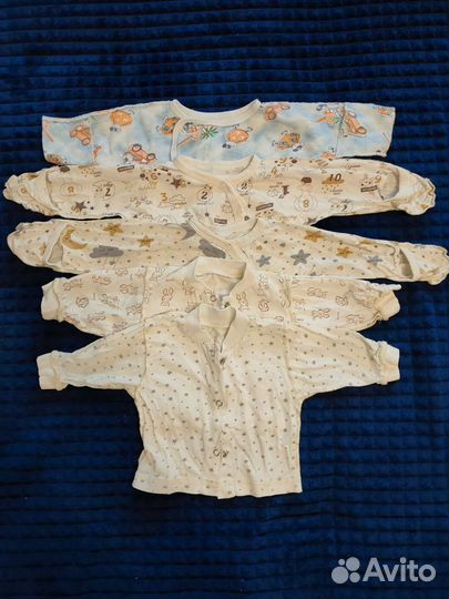 Вещи пакетом на малыша 56-62