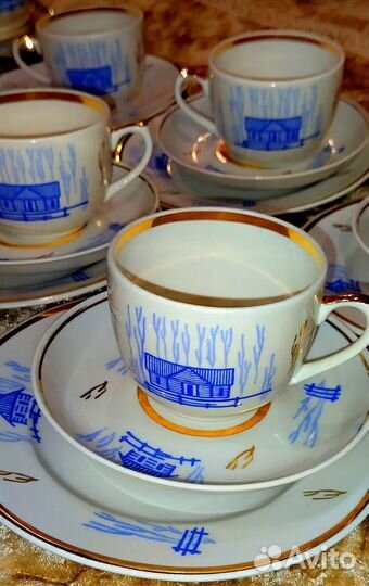 Сервиз чайный вербилки