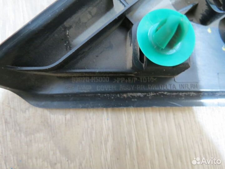 Накладка двери задняя Hyundai Solaris 2