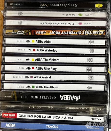 Музыкальные CD диски Abba дискография