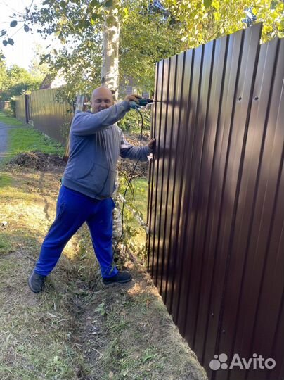 Забор из профлиста