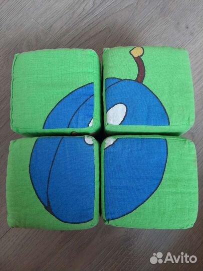 Мягкие кубики