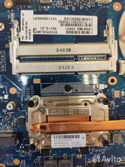 Hp probook 4530s материнская плата (не работает)