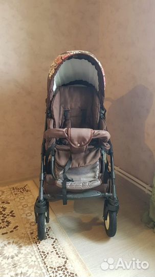 Детские коляски 2 в 1 на больших колесах