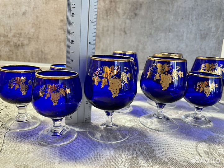 Набор бокалы и рюмки для коньяка, ликера, водки