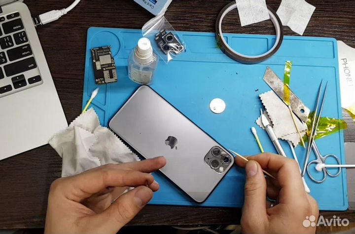 Замена экрана на iPhone, стекла, дисплея, тачскрин