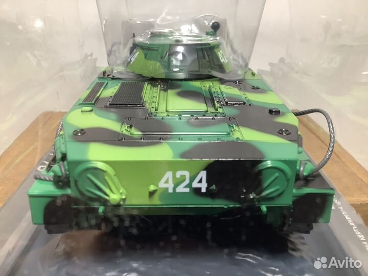 Модель танка пт-76Б 1:43 Модимио