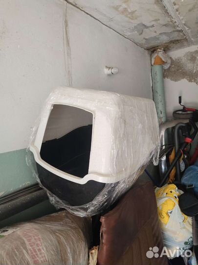 Туалет домик для кошек