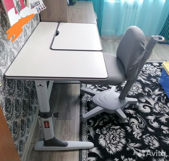 Растущая парта Anatomica SMART-40+ кресло Armata