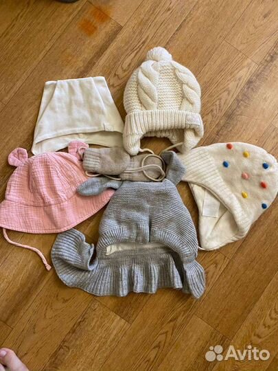 Шапки на девочку