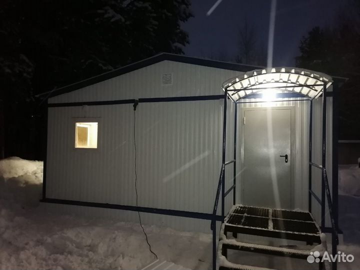 Модульное здание лыжная база